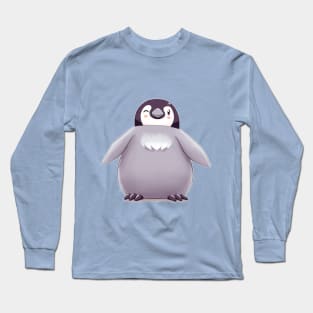 Baby Emperor Penguin Chick (Plain) Long Sleeve T-Shirt